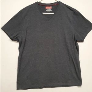 Mens Alfani slim fit V-neck size XL Gray